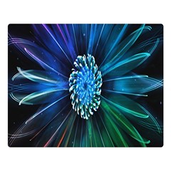 Flower Stigma Colorful Rainbow Animation Space Double Sided Flano Blanket (large)  by Mariart