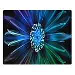 Flower Stigma Colorful Rainbow Animation Space Double Sided Flano Blanket (Large)  Blanket Back