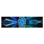 Flower Stigma Colorful Rainbow Animation Space Satin Scarf (Oblong) Front