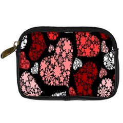 Floral Flower Heart Valentine Digital Camera Cases