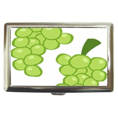 Fruit Green Grape Cigarette Money Cases by Mariart