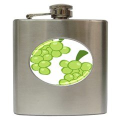 Fruit Green Grape Hip Flask (6 Oz)