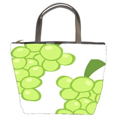 Fruit Green Grape Bucket Bags