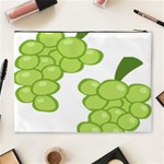 Fruit Green Grape Cosmetic Bag (XL) Back