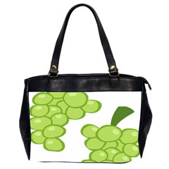 Fruit Green Grape Office Handbags (2 Sides) 