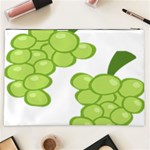 Fruit Green Grape Cosmetic Bag (XXL)  Back