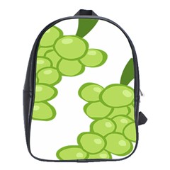 Fruit Green Grape School Bag (xl)