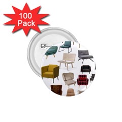 Furnitur Chair 1 75  Buttons (100 Pack) 