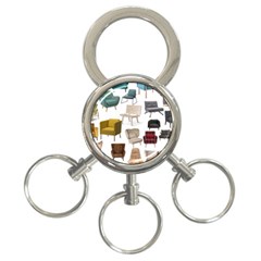 Furnitur Chair 3-ring Key Chains