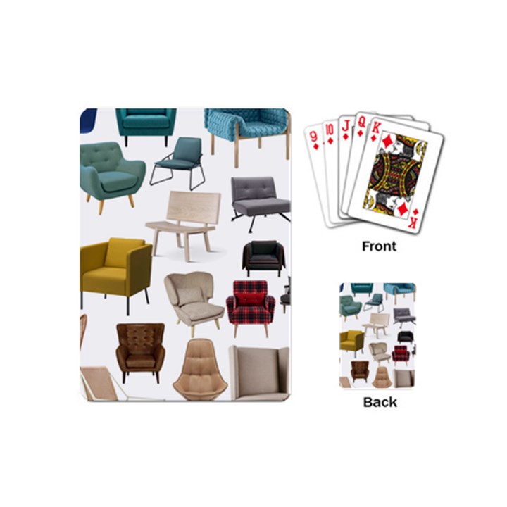 Furnitur Chair Playing Cards (Mini) 