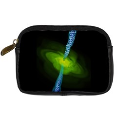 Gas Yellow Falling Into Black Hole Digital Camera Cases by Mariart