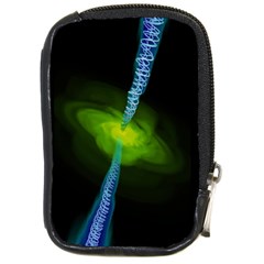 Gas Yellow Falling Into Black Hole Compact Camera Cases by Mariart