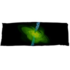 Gas Yellow Falling Into Black Hole Body Pillow Case (dakimakura) by Mariart