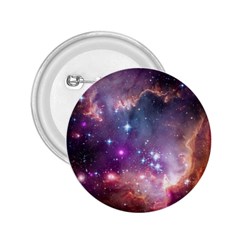 Galaxy Space Star Light Purple 2 25  Buttons