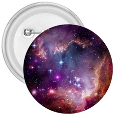 Galaxy Space Star Light Purple 3  Buttons by Mariart