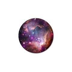 Galaxy Space Star Light Purple Golf Ball Marker