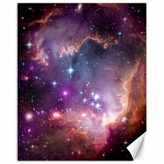 Galaxy Space Star Light Purple Canvas 16  X 20  