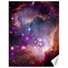 Galaxy Space Star Light Purple Canvas 18  X 24  