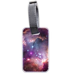 Galaxy Space Star Light Purple Luggage Tags (two Sides) by Mariart