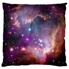 Galaxy Space Star Light Purple Large Cushion Case (one Side)