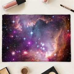 Galaxy Space Star Light Purple Cosmetic Bag (xxl)  by Mariart