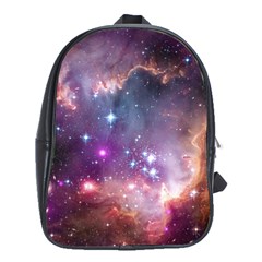 Galaxy Space Star Light Purple School Bag (xl)