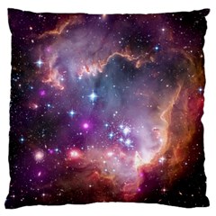 Galaxy Space Star Light Purple Standard Flano Cushion Case (two Sides)