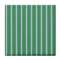 Green Line Vertical Tile Coasters