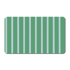 Green Line Vertical Magnet (rectangular) by Mariart