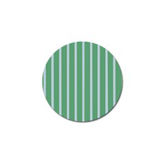 Green Line Vertical Golf Ball Marker by Mariart