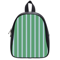 Green Line Vertical School Bag (small)