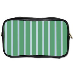 Green Line Vertical Toiletries Bags