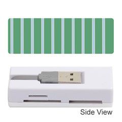 Green Line Vertical Memory Card Reader (stick) 