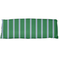 Green Line Vertical Body Pillow Case (dakimakura)