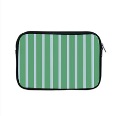 Green Line Vertical Apple MacBook Pro 15  Zipper Case