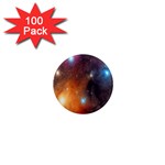 Galaxy Space Star Light 1  Mini Magnets (100 pack)  Front