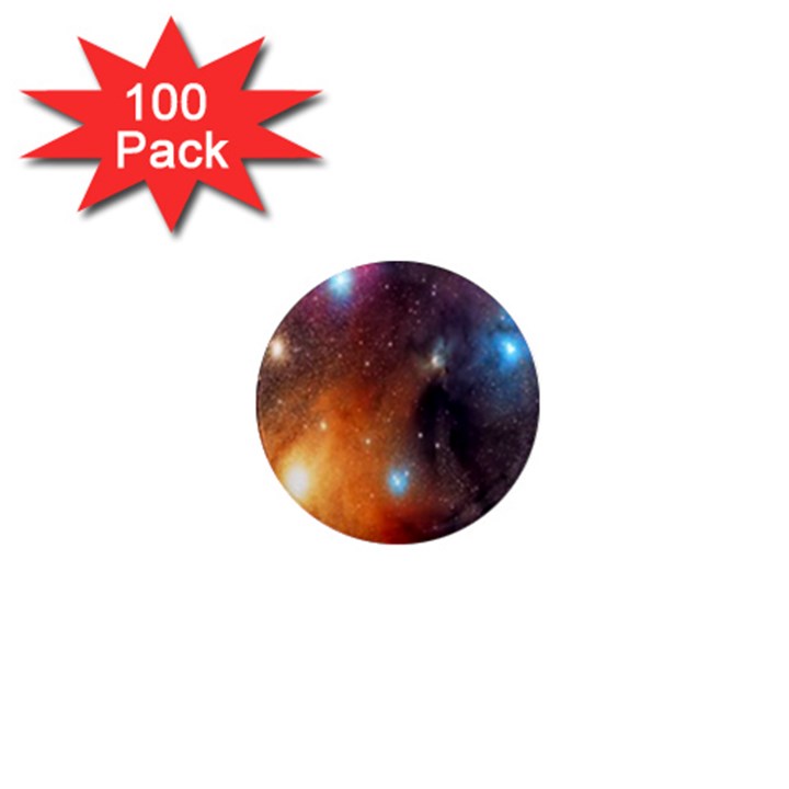 Galaxy Space Star Light 1  Mini Magnets (100 pack) 