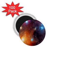 Galaxy Space Star Light 1 75  Magnets (100 Pack)  by Mariart