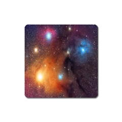 Galaxy Space Star Light Square Magnet