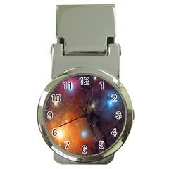 Galaxy Space Star Light Money Clip Watches