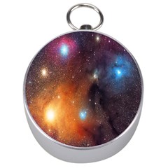 Galaxy Space Star Light Silver Compasses