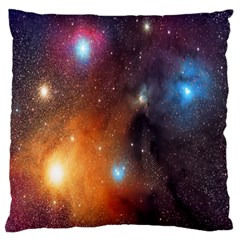 Galaxy Space Star Light Standard Flano Cushion Case (two Sides) by Mariart