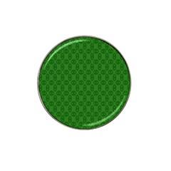 Green Seed Polka Hat Clip Ball Marker (4 Pack) by Mariart