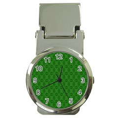 Green Seed Polka Money Clip Watches