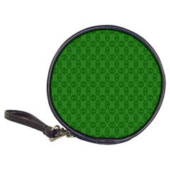 Green Seed Polka Classic 20-cd Wallets by Mariart