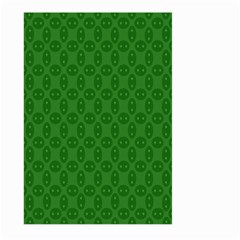 Green Seed Polka Large Garden Flag (two Sides)