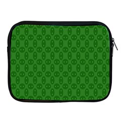 Green Seed Polka Apple Ipad 2/3/4 Zipper Cases