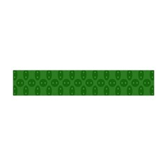 Green Seed Polka Flano Scarf (mini) by Mariart