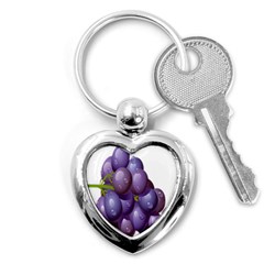 Grape Fruit Key Chains (heart) 