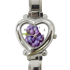 Grape Fruit Heart Italian Charm Watch by Mariart